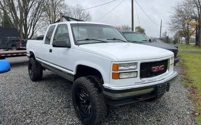 1998 GMC Sierra K1500 4×4, Ext Cab, 5.7L